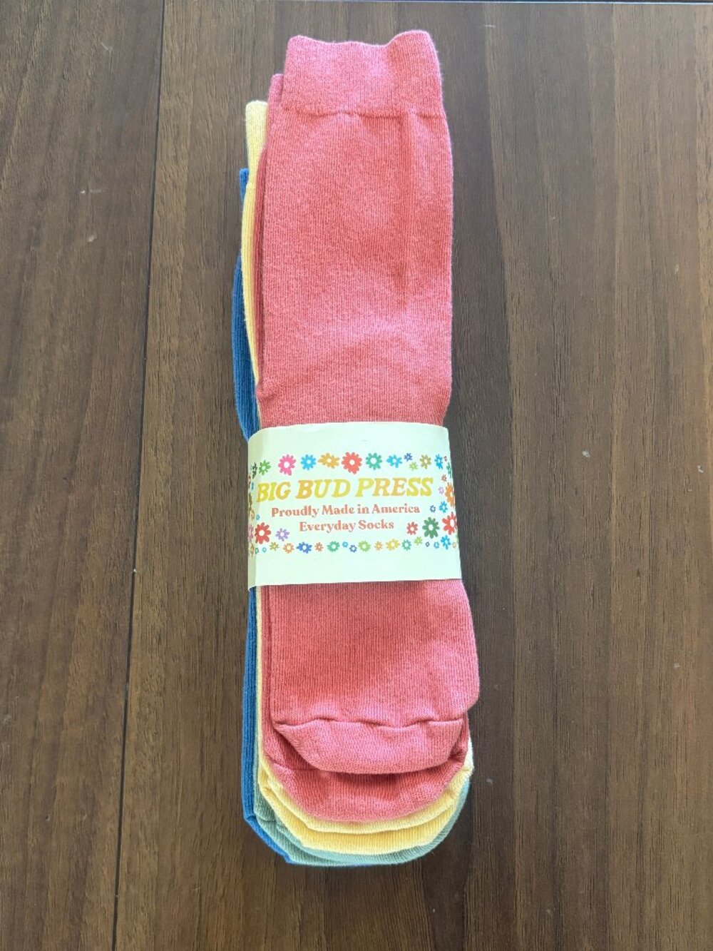 NWT Big Bud Press Everyday Socks 5 Pair - OS